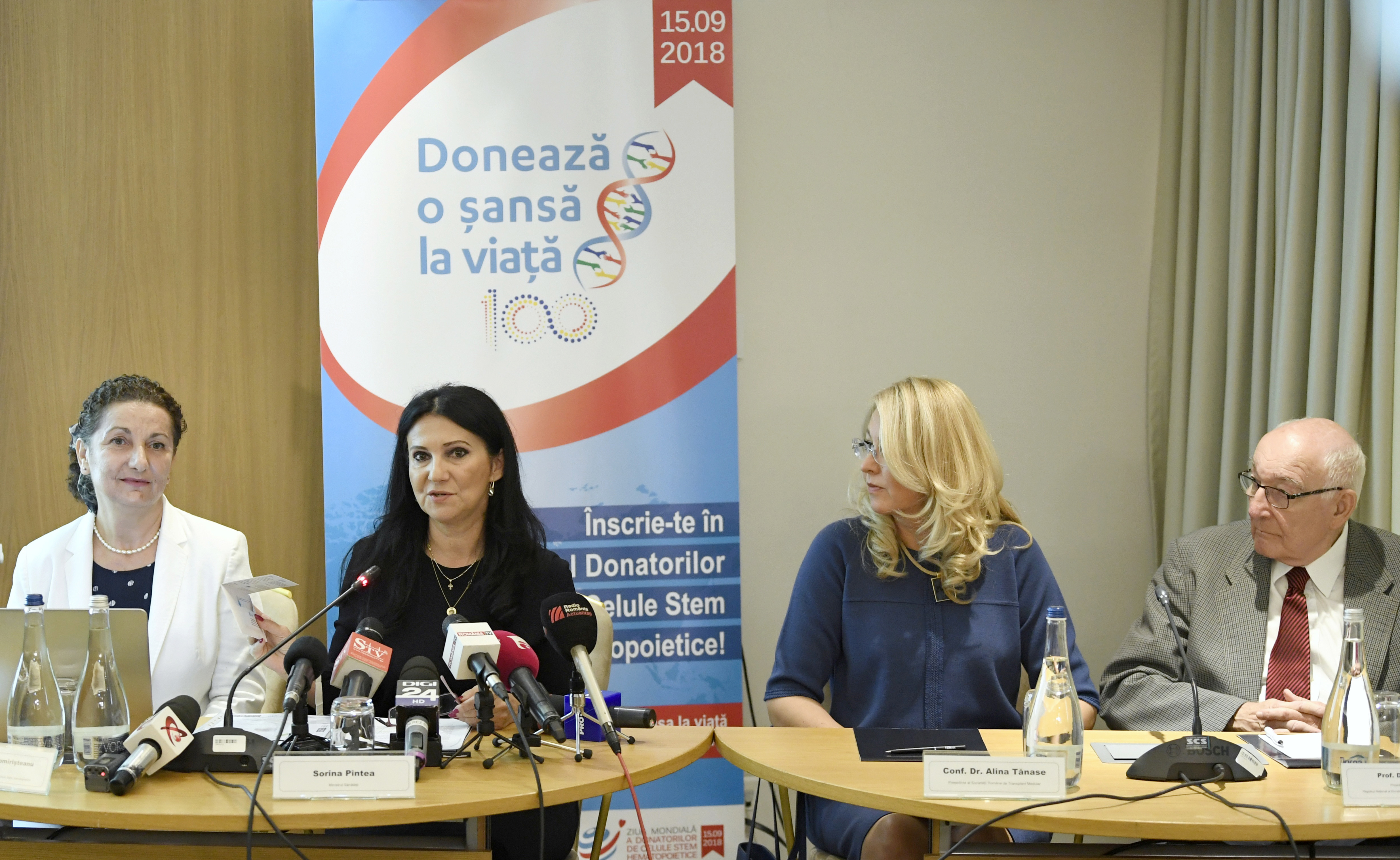 Ministerul Sănătăţii va plăti taxe de 8.300 euro în acest an pentru ca România să aibă acces la registrele internaţionale cu donatorii de celule stem hematopoietice