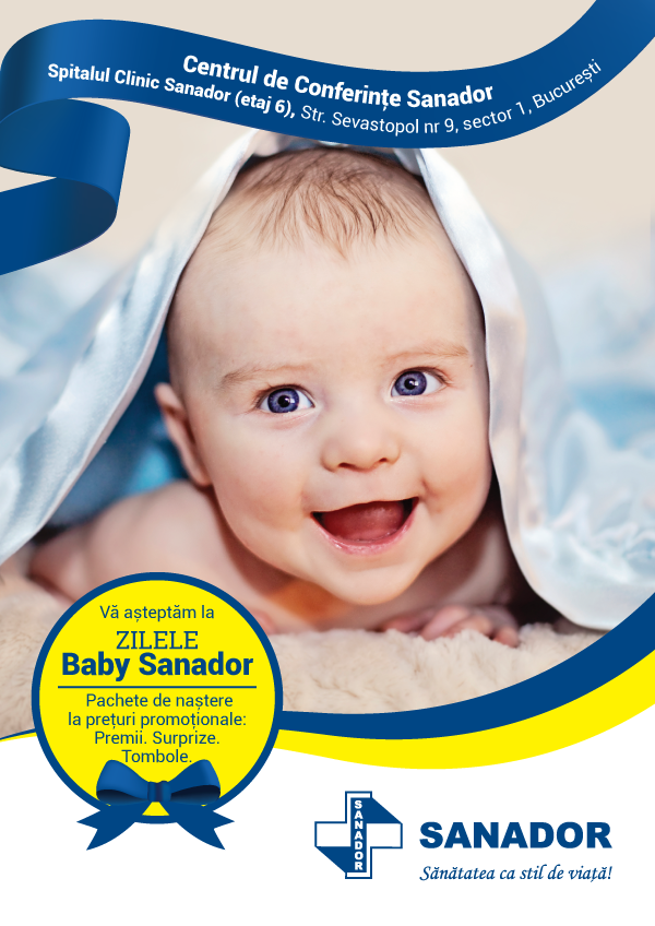 Zilele Baby Sanador - evenimentul lunii februarie pentru viitoarele mămici