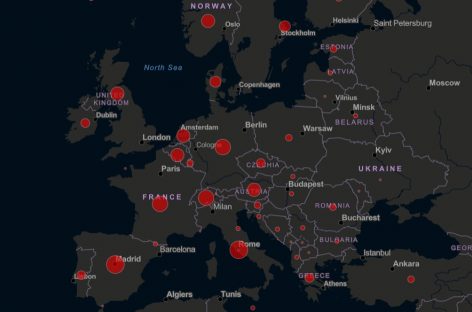 Europa a înregistrat peste 100.000 de cazuri de infecţie cu coronavirus şi peste 4.700 de decese
