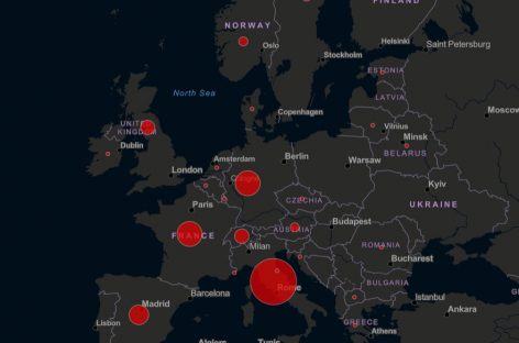 Coronavirus: peste 2.000 de cazuri de infectare confirmate în Europa