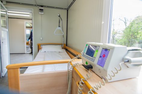 Un nou spital modular pentru tratarea pacienţilor diagnosticaţi cu COVID-19