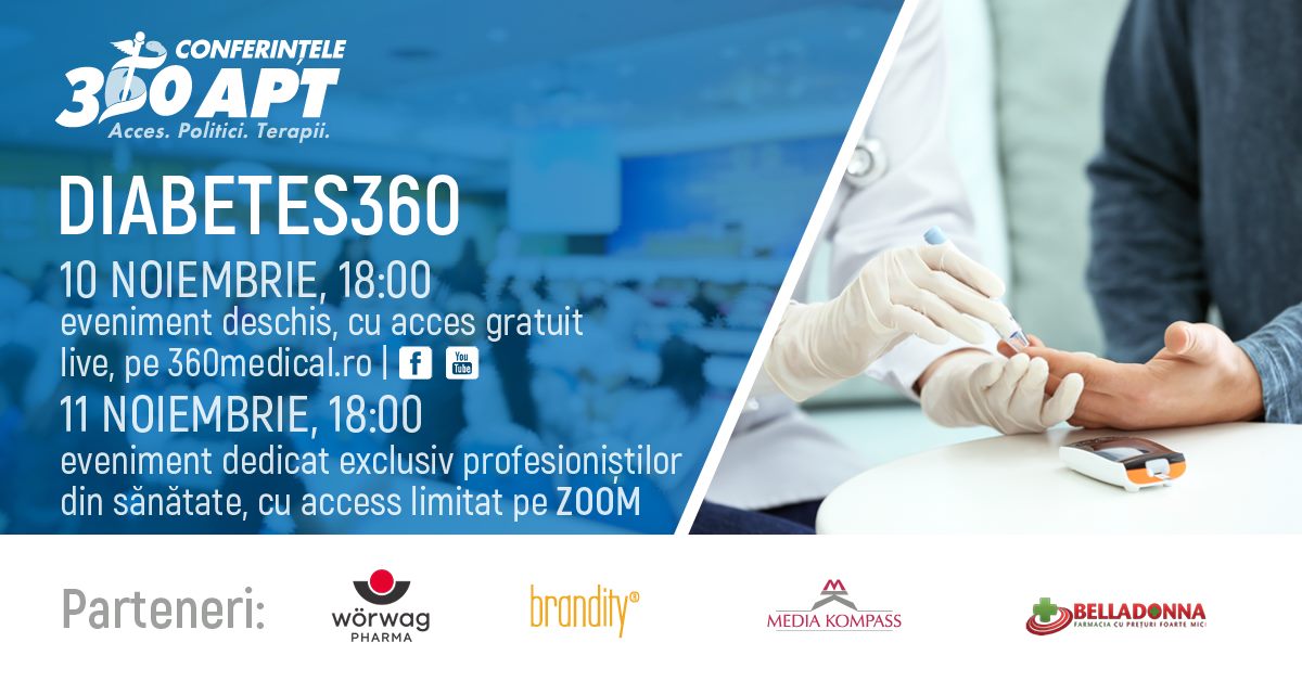 Autoarea singurului studiu din Europa de Est despre relaţia dintre comorbidităţi, mortalitate şi SARS-CoV-2, la dezbaterea Diabetes 360