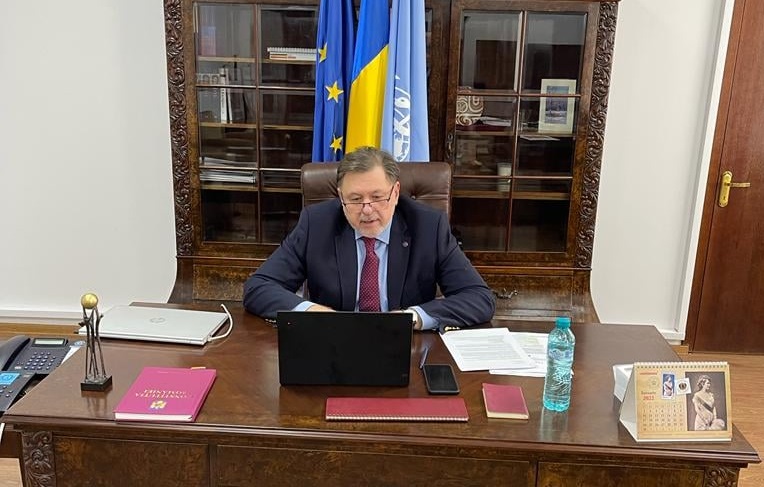 Participarea ministrului Sănătăţii, prof. univ. dr. Alexandru Rafila la lucrările Conferinţei „Rezilienţa sistemelor de sănătate ale Uniunii pentru a promova cooperarea la scară europeană”
