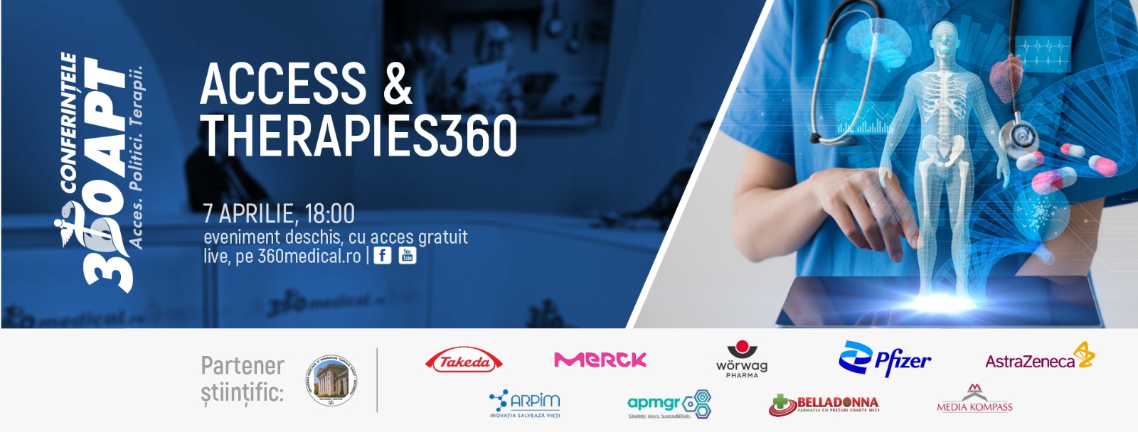 Radu Gănescu, preşedintele COPAC, la a doua ediţie a dezbaterii Access & Therapies 360
