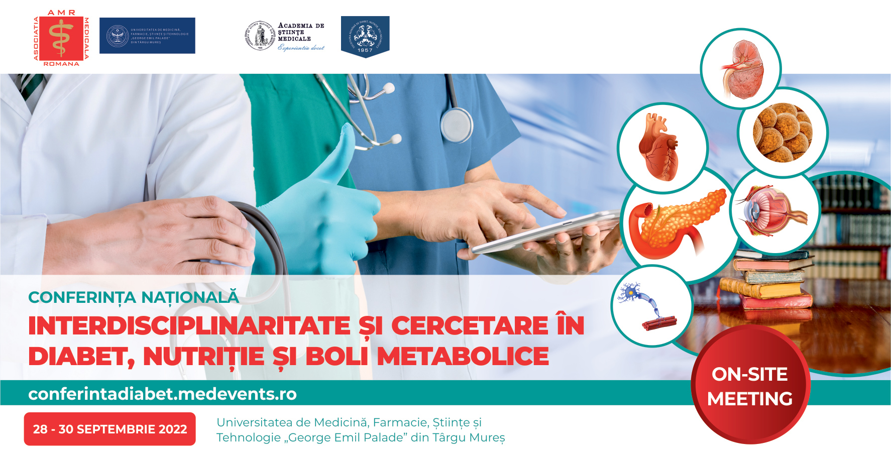 Frecvenţa bolilor metabolice şi de nutriţie este în creştere permanentă, afirmă specialiştii reuniţi la Târgu Mureş, în cadrul Conferinţei Naţionale pentru diabet, nutriţie şi boli metabolice