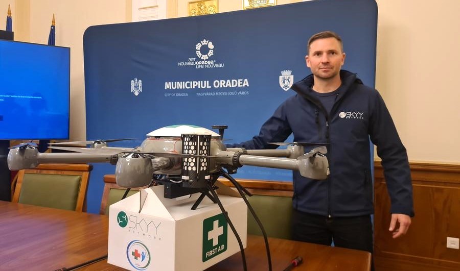 Proiect pilot unic în România: drone pentru transportul probelor biologice între unităţile medicale