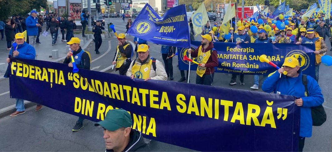 Protestele în Sănătăte continuă cu două noi acţiuni
